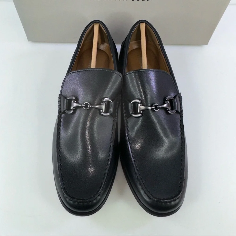 Kenneth Cole Reaction Men\'s Crespo 2.0 Belt Loafers Black 9.5 New Kenneth Cole Reaction Men main image 3